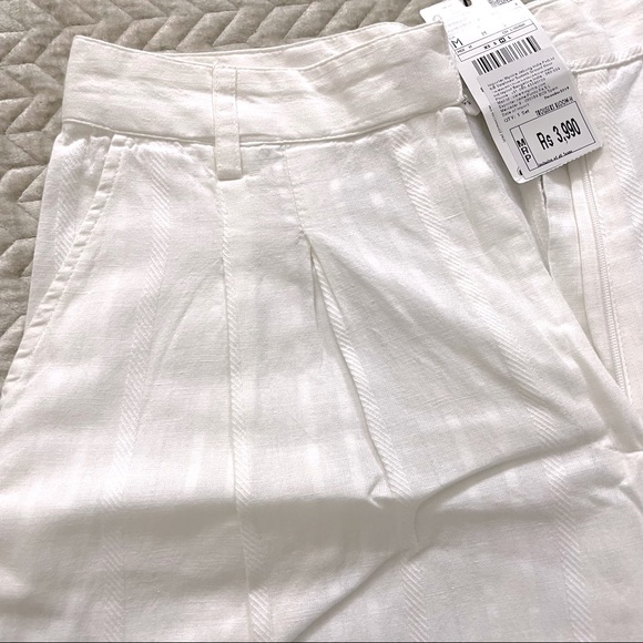 MANGO white culottes - Picture 2 of 6